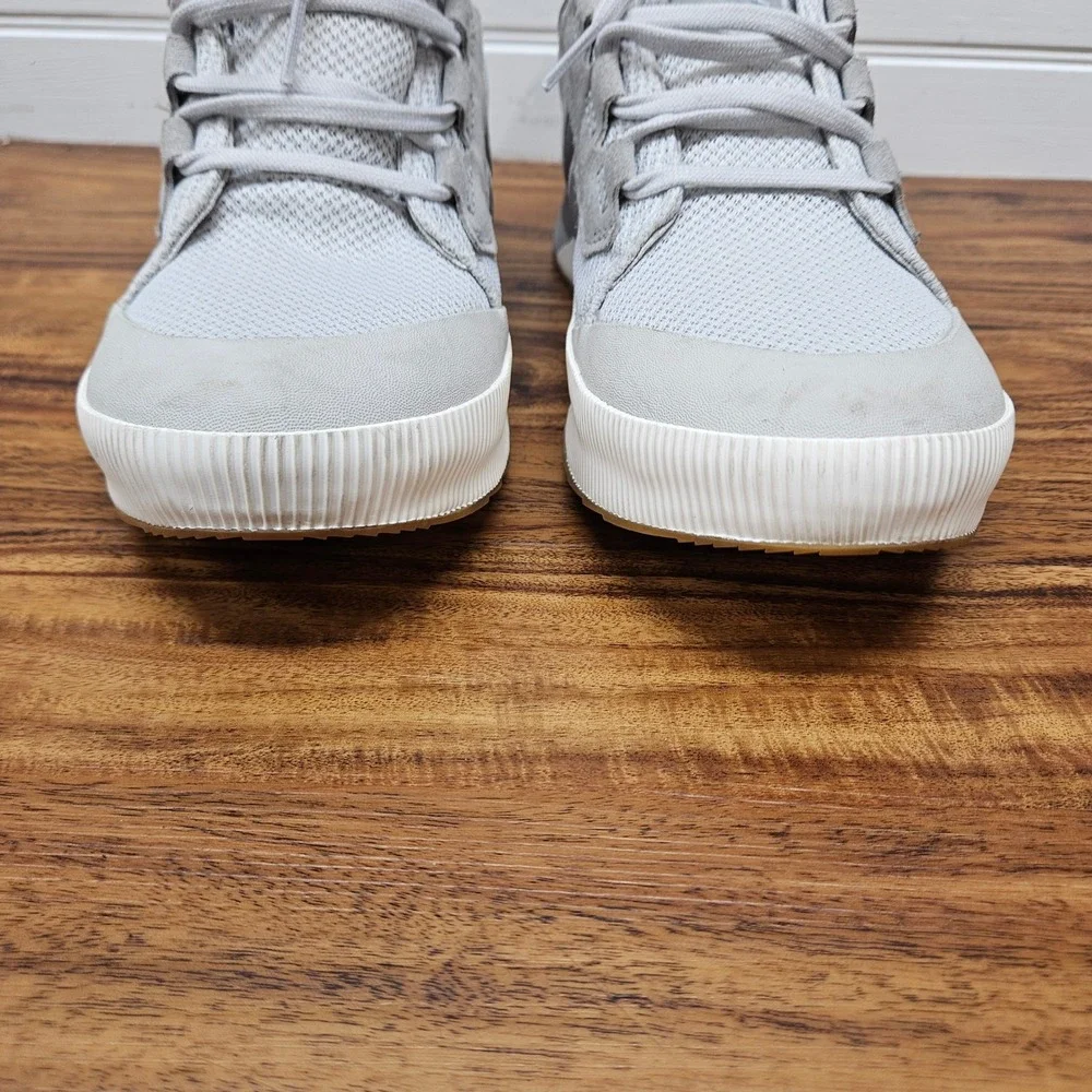 Sorel Out N About III Low Waterproof Sneakers Quarry Grey NL4860-009 Womens 10